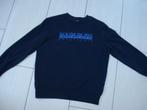 Napapijri sweater trui longsleeve S/M als Nieuw Calvin Klein, Kleding | Heren, Truien en Vesten, Maat 46 (S) of kleiner, Blauw