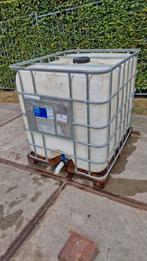 1000L ibc te koop met kraan, Tuin en Terras, 150 liter of meer, Ophalen, Gebruikt, Hout