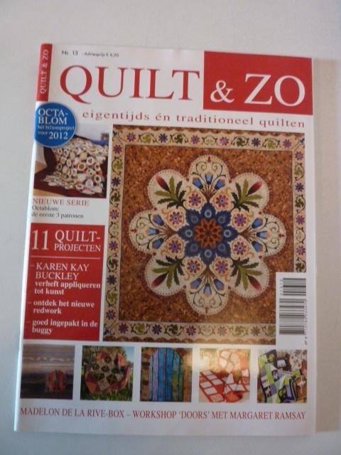Quilt & zo - nr 13, Ophalen of Verzenden, Zo goed als nieuw