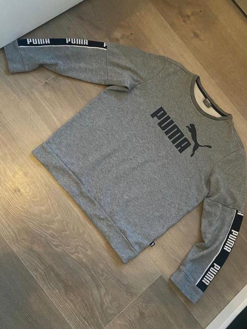 Puma sweater, Kleding | Heren, Truien en Vesten, Zo goed als nieuw, Maat 48/50 (M), Grijs, Ophalen of Verzenden