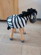 Gehaakte dierenkruk - Zebra, Ophalen, Nieuw, Stoel