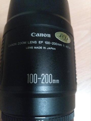 Lens Canon 100- 200 mm beschikbaar voor biedingen