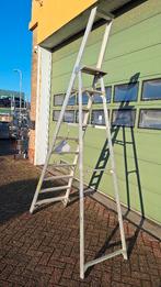 Bordestrap werkplaatstrap trap magazijntrap 10 treden, Ophalen, Gebruikt, Trap, Opvouwbaar of Inschuifbaar