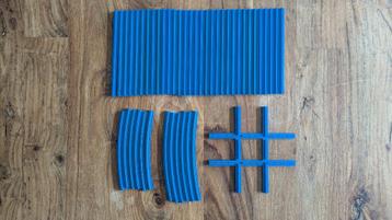 Vintage LEGO trein rails blauw uitbreidingsset 1970 beschikbaar voor biedingen