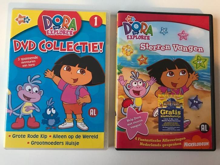 SINT-TIP: 2 STUKS DORA THE EXPLORER DVD'S : LEUK, Cd's en Dvd's, Dvd's | Kinderen en Jeugd, Zo goed als nieuw, Tv fictie, Avontuur
