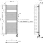 Elara elektrische radiator Smart WiFi 118,5 x 45 cm gunmetal, Kometenplein 33 ’s Hertogenbosch 5215 MB, Wiesbaden, Nieuw, Ophalen of Verzenden