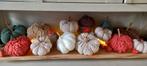 Gehaakte pompoenen  3 herfst tafel seizoen tafel, Huis en Inrichting, Woonaccessoires | Kransen, Ophalen of Verzenden