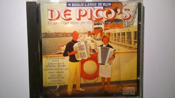 De 2 Picos - 'n Reisje Langs De Rijn, Cd's en Dvd's, Cd's | Nederlandstalig, Zo goed als nieuw, Levenslied of Smartlap, Ophalen of Verzenden