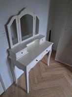 Mooie kaptafel met spiegel, Huis en Inrichting, Tafels | Kaptafels, Ophalen, Gebruikt, 100 tot 150 cm, 100 tot 150 cm