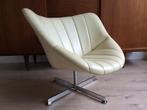 Design draaifauteuil Rudolf Wolf voor Rohé Noordwolde, Huis en Inrichting, Fauteuils, Ophalen, Gebruikt, 75 tot 100 cm, Jaren '60