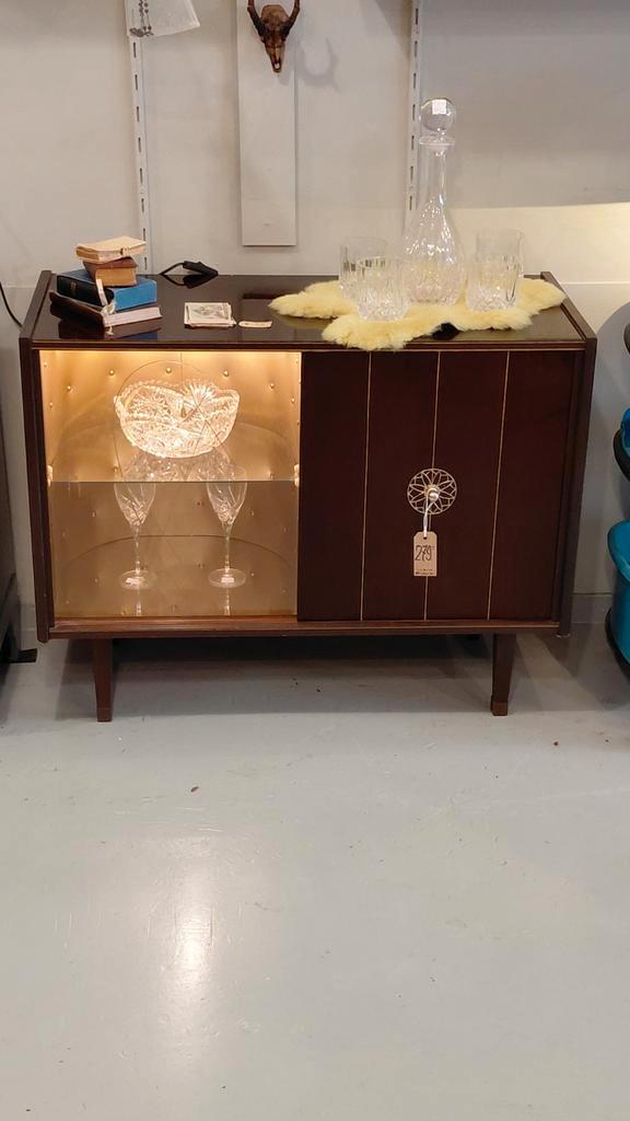 Vintage drankkast - drankkastje jaren ‘60/‘70, Huis en Inrichting, Woonaccessoires | Overige, Gebruikt, Ophalen