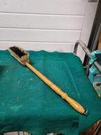 borstel hout antiek lang, Ophalen of Verzenden