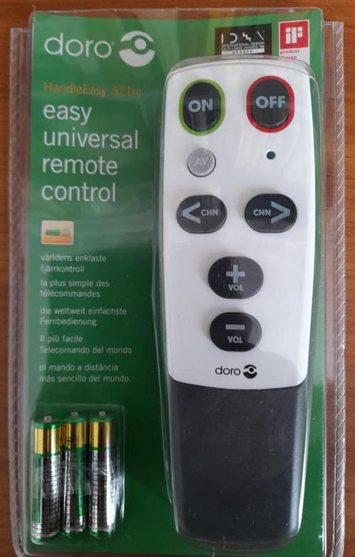 Universele Afstandsbediening Doro, Audio, Tv en Foto, Afstandsbedieningen, Zo goed als nieuw, Universeel, Tv, Ophalen of Verzenden