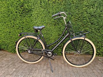 Bijna nieuwe Batavus PackD 3V H57 damesfiets matzwart  beschikbaar voor biedingen