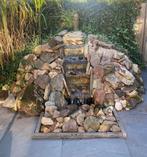 Rots Waterval met Pomp en Reservoir, Tuin en Terras, Ophalen of Verzenden, Gebruikt, Graniet, Waterval