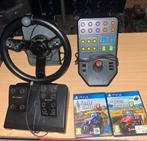 Logitech G Saitek Farming Simulator Set + Games, Ophalen of Verzenden, Gebruikt