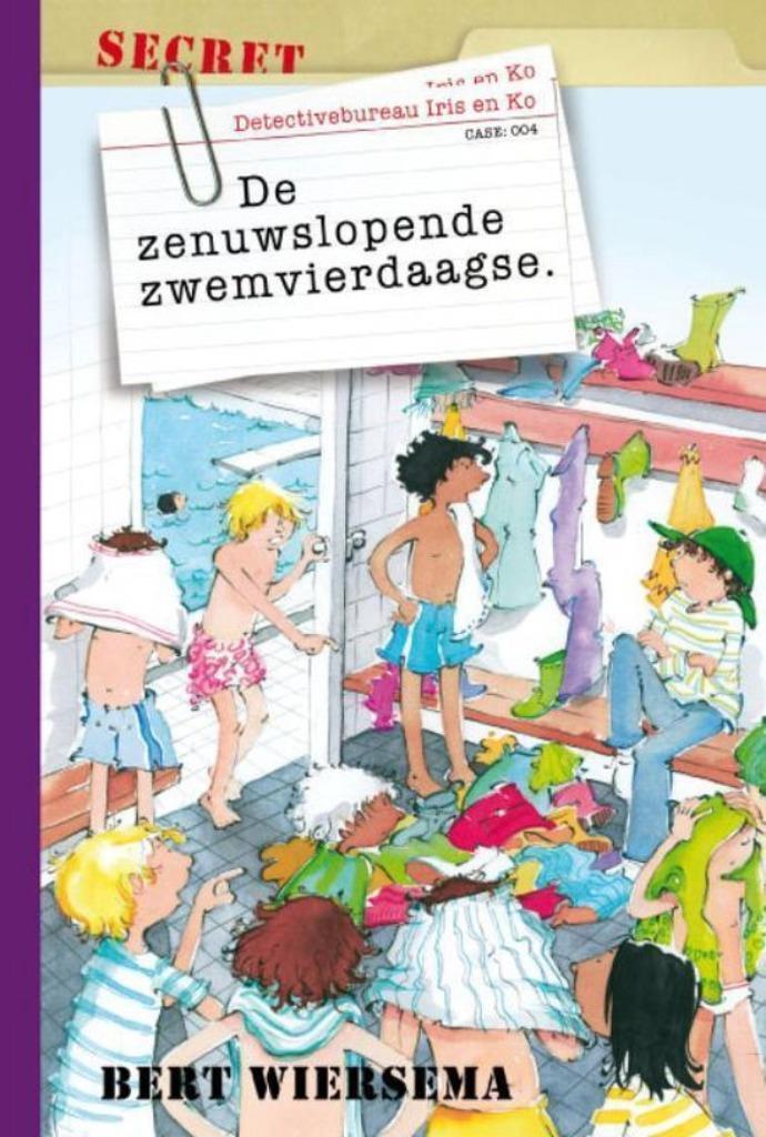 De Zenuwslopende Zwemvierdaagse Bert Wiersema 9789085430995, Boeken, Kinderboeken | Jeugd | 10 tot 12 jaar, Zo goed als nieuw