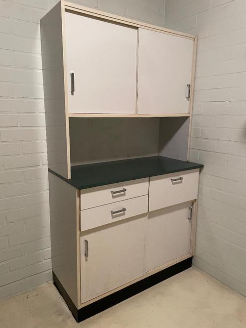 Vintage Formica kast, Huis en Inrichting, Kasten | Kledingkasten, Zo goed als nieuw, 150 tot 200 cm, 50 tot 100 cm, 25 tot 50 cm