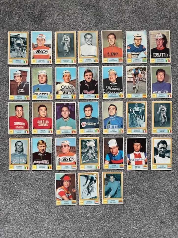 31x Panini Sprint 71 wielren cyclisme kaartjes zgan, Verzamelen, Sportartikelen en Voetbal, Zo goed als nieuw, Poster, Plaatje of Sticker