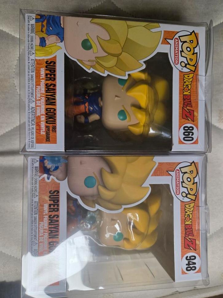 Dragon Ball Z Funko Pop Goku Set, Verzamelen, Poppetjes en Figuurtjes, Nieuw, Ophalen