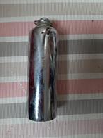 Retro warmwater kruik, Eenpersoons, Grijs, Hout, 140 cm