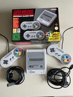 Super Nintendo (SNES) Classic Mini Console, Ophalen, Zo goed als nieuw, Met 2 controllers