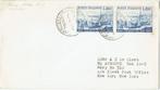 B 1065 Italië 1960 naar Amerika USA Schepen landing, Postzegels en Munten, Brieven en Enveloppen | Buitenland, Envelop, Ophalen of Verzenden