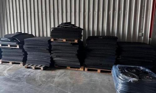 50m2 Rubberen Tegels 1m x 1m , 3cm Dikte, Sport en Fitness, Fitnessmaterialen, Gebruikt, Overige typen, Ophalen