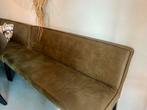 2 stuks , Be Pure Home Eetkamerbank Rodeo army, groen, Ophalen, Minder dan 75 cm, 150 tot 200 cm, Driepersoons