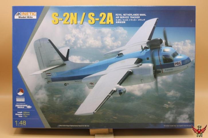 ROWASP | Kinetic 1/48 S 2N/S 2A Royal Netherlands Naval Air, Hobby en Vrije tijd, Modelbouw | Vliegtuigen en Helikopters, Nieuw