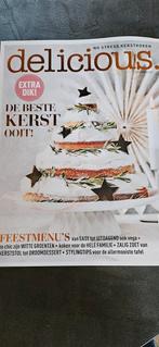 Delicious. december 2021 - Kerstkoken, Gelezen, Vegetarisch, Ophalen of Verzenden, Hoofdgerechten