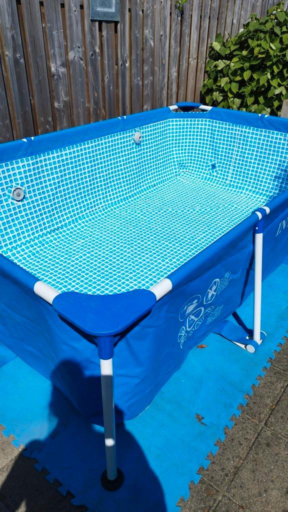 Zwembad, Tuin en Terras, Zwembaden, Zo goed als nieuw, Minder dan 80 cm, 200 tot 400 cm, Minder dan 200 cm, Rechthoekig, Ophalen