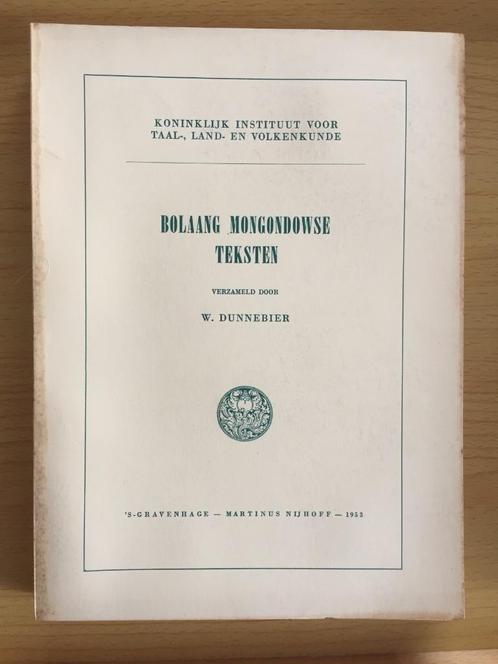 Testen van Bolaang Mongondow, Noord-Celebes, Boeken, Overige Boeken, Gelezen, Ophalen of Verzenden