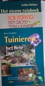 3 Hardcover Tuinboeken - Tuinieren, Inspiratie €12!, Verzenden, Gelezen, Diverse, Tuinieren en Tuinplanten
