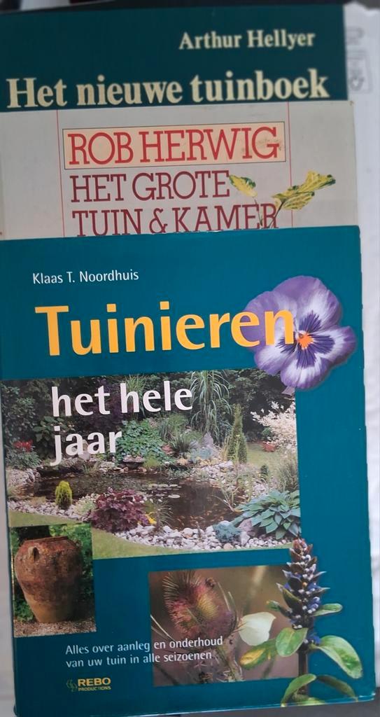3 Hardcover Tuinboeken - Tuinieren, Inspiratie €12!, Boeken, Wonen en Tuinieren, Gelezen, Tuinieren en Tuinplanten, Verzenden