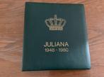 Album juliana met inhoud., Postzegels en Munten, Munten | Nederland, Verzenden, Koningin Juliana, 10 cent