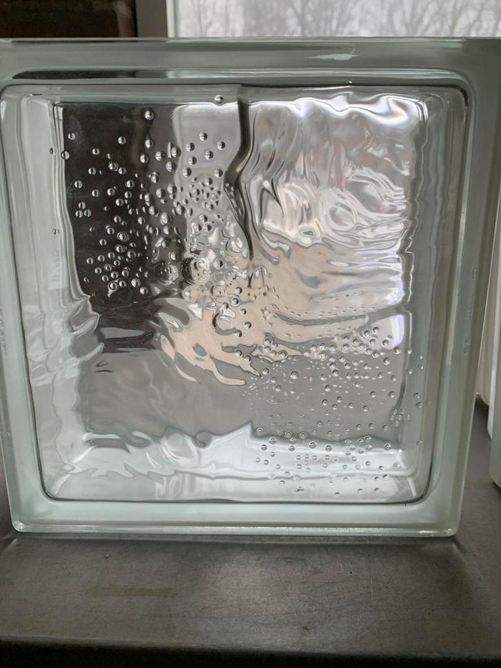 Glazen bouwstenen voor decoratie of constructie, Doe-het-zelf en Verbouw, Glas en Ramen, Nieuw, Glasplaat, Minder dan 80 cm, Ophalen