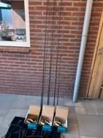 3 Zo goed als Nieuwe 12 Fox Horizon X4 Karperhengels., Watersport en Boten, Hengelsport | Karpervissen, Ophalen, Zo goed als nieuw