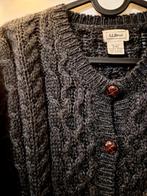 Heerlijk warm vintage Aran puur wollen vest, Kleding | Dames, Ophalen of Verzenden, Zo goed als nieuw, Maat 42/44 (L), Grijs