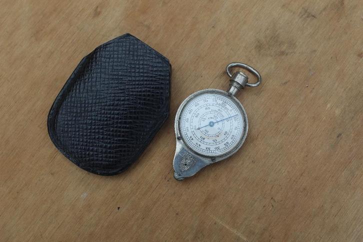 + Duitse kurvenmesser Met Doosje Afstandsmeter Kaartentas +, Verzamelen, Militaria | Tweede Wereldoorlog, Duitsland, Ophalen of Verzenden