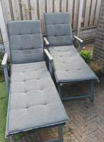 Gratis ophalen! (ivm verhuizing) Ligbedden tuin met kussen, Tuin en Terras, Ophalen, Gebruikt, Aluminium