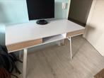 Bureau met 2 lades, Huis en Inrichting, Ophalen, Zo goed als nieuw, Bureau