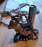 Redbalifrog songbird pendant, Ophalen of Verzenden, Zo goed als nieuw, Zilver, Dier