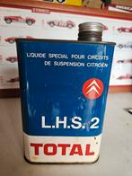 Vintage Citroën Total Olieblik Garageblik, Verzamelen, Merken en Reclamevoorwerpen, Ophalen of Verzenden, Gebruikt
