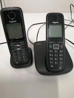 Siemens Gigaset A510 Dect Telefoon, Ophalen of Verzenden, Gebruikt, 2 handsets