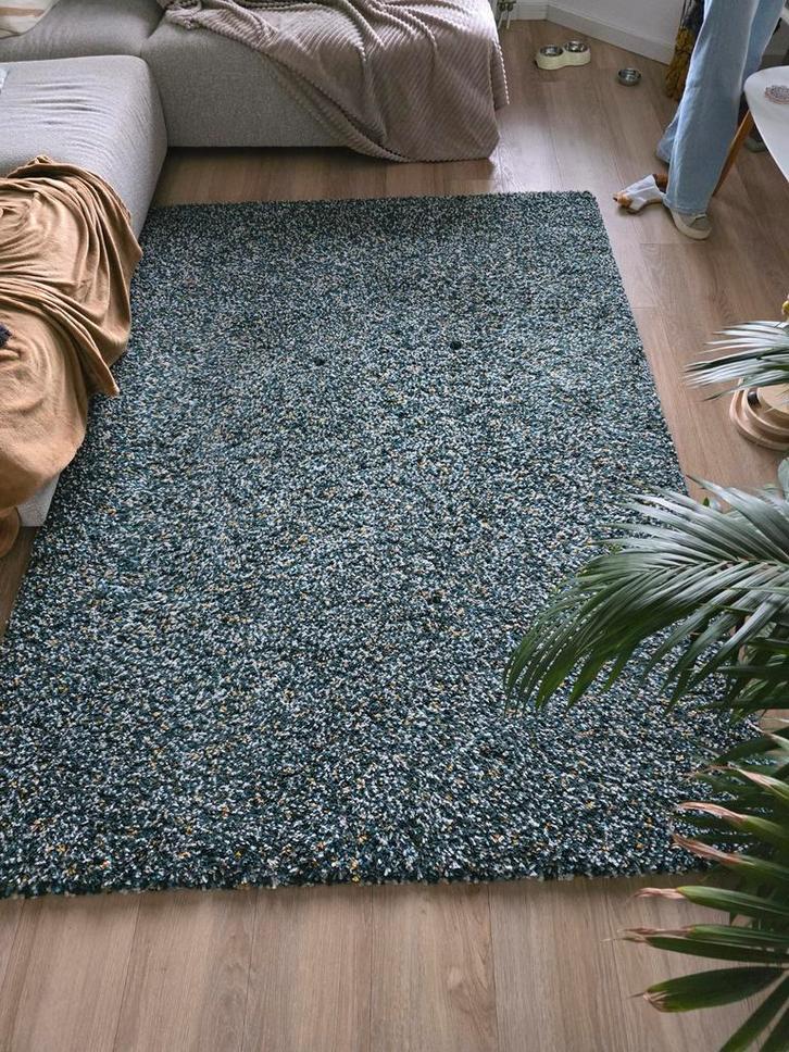 IKEA Vindum Hoogpolig Tapijt, Huis en Inrichting, Stoffering | Tapijten en Kleden, Zo goed als nieuw, 150 tot 200 cm, 200 cm of meer