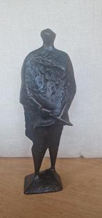 Bronzen Beeldje Leen Droppert, Vlaardingen 1979, Ophalen of Verzenden
