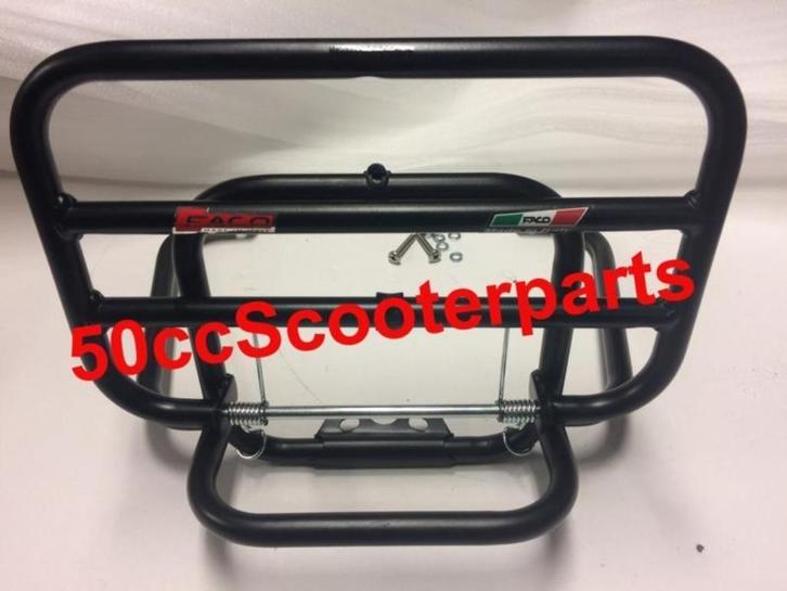 Achterdrager Opklapbaar Primavera Sprint Glans Zwart 105315, Motoren, Tuning en Styling, Ophalen of Verzenden