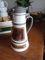 bier kruik pracht schildering erop, Antiek en Kunst, Curiosa en Brocante, Ophalen of Verzenden