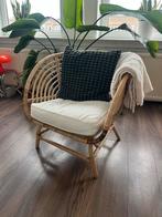 Ikea Buskbo Rotan Stoel + Kussen, Huis en Inrichting, Ophalen, Minder dan 75 cm, Nieuw, Riet of Rotan